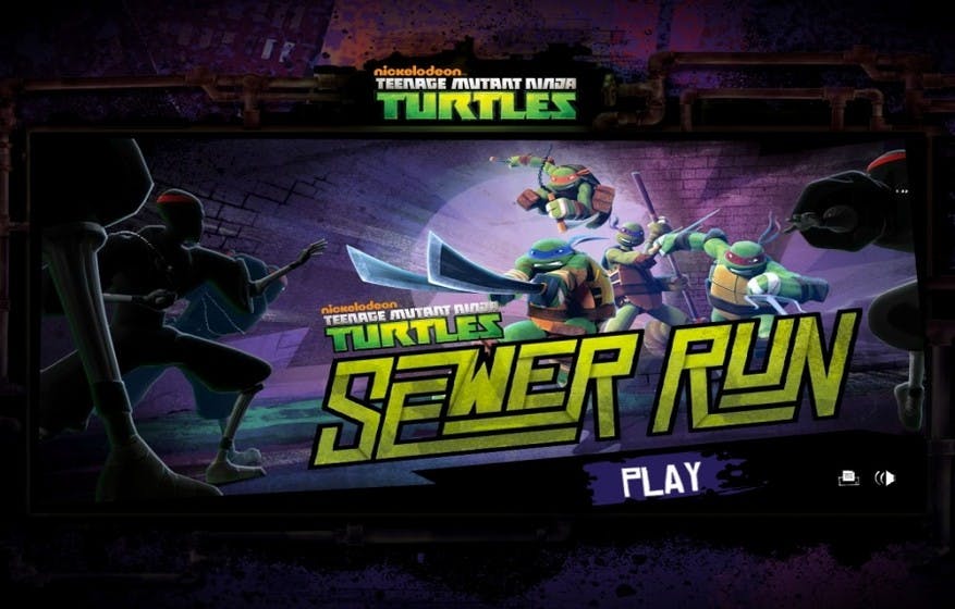 image Nickelodeon - Teenage Mutant Ninja Turtles - Sewer Run 1